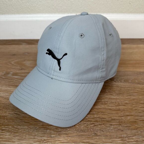 Puma Golf Unisex Gray Adjustable Athletic Cap Hat - Picture 5 of 11